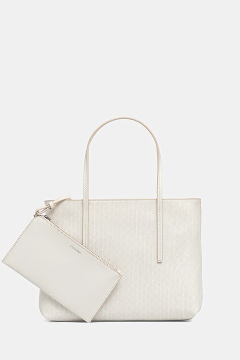 Calvin Klein torebka kolor beżowy LV04F3267G