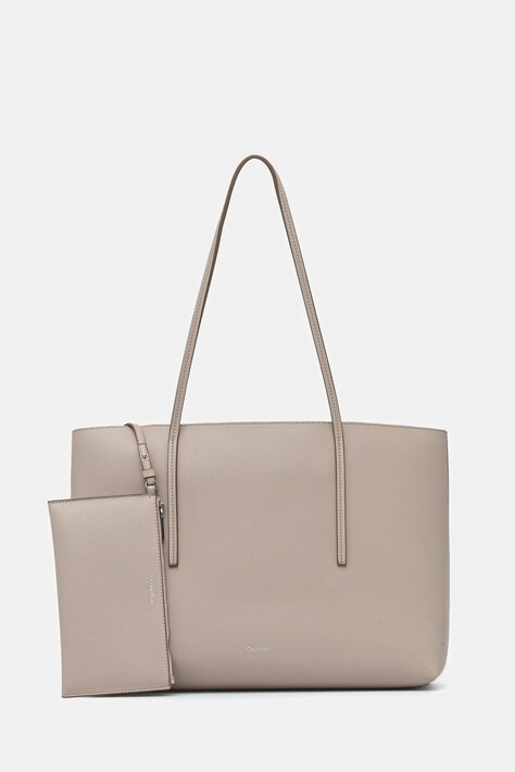 Calvin Klein torebka kolor beżowy LV04F3274G