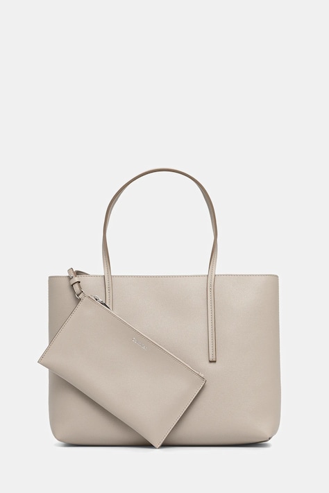 Calvin Klein torebka kolor beżowy LV04F3275G