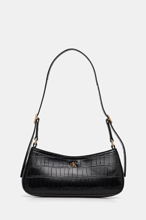 Torba Calvin Klein boja: crna, LV04F3283G