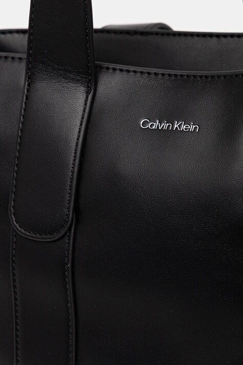 Kabelka Calvin Klein černá barva, LV04F3290G