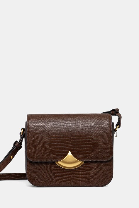 Кожена чанта Sessun в кафяво 24102031