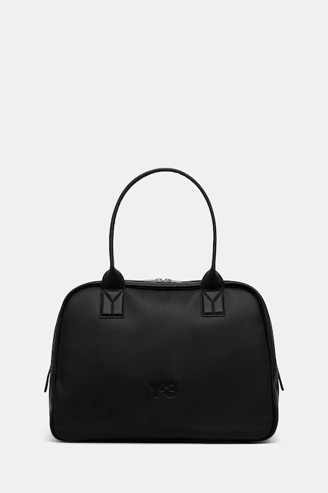 Y-3 leather handbag Bowling black color KB9310