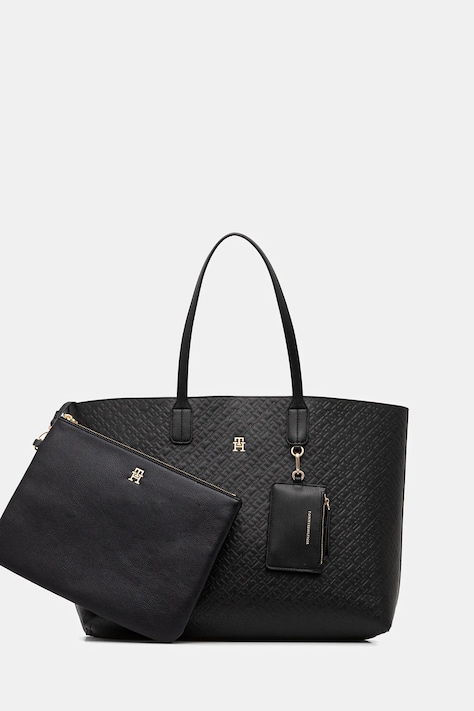 Tommy Hilfiger borsa bilaterale colore nero AW0AW17687