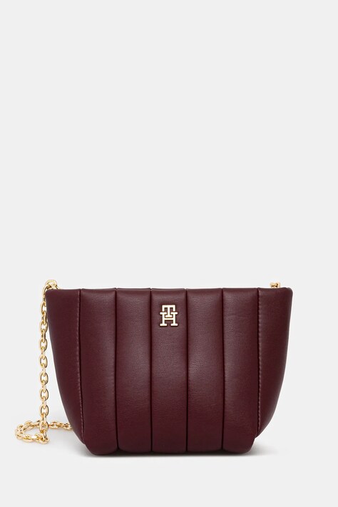 Tommy Hilfiger torebka kolor bordowy AW0AW17690