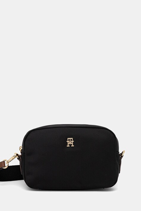 Tommy Hilfiger poseta culoarea negru, AW0AW17704