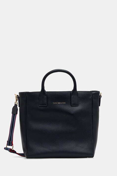 Tommy Hilfiger poseta culoarea albastru marin, AW0AW17971
