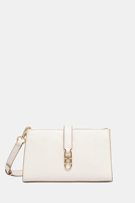 Tommy Hilfiger torebka kolor beżowy AW0AW18005