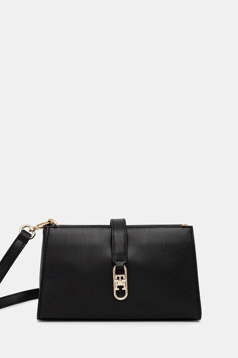 Tommy Hilfiger torebka kolor czarny AW0AW18005
