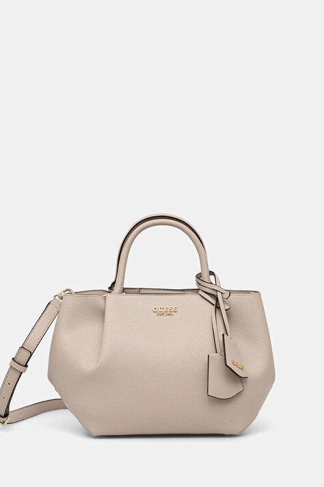 Guess geantă AMORETTE culoarea bej, HWBG78 98060