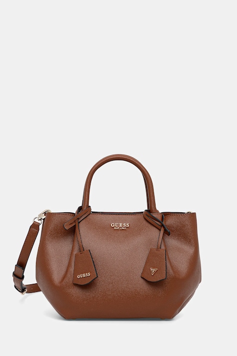 Guess geantă AMORETTE culoarea maro, HWBG78 98060