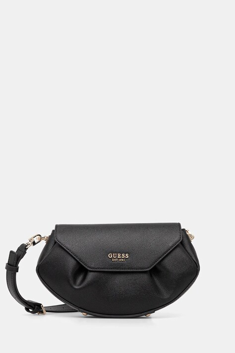 Guess geantă AMORETTE culoarea negru, HWBG78 98200