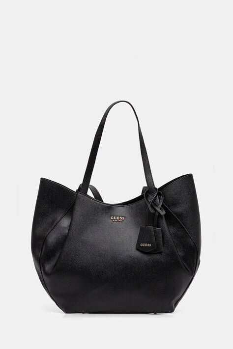 Τσάντα Guess AMORETTE χρώμα: μαύρο, HWBG78 98240