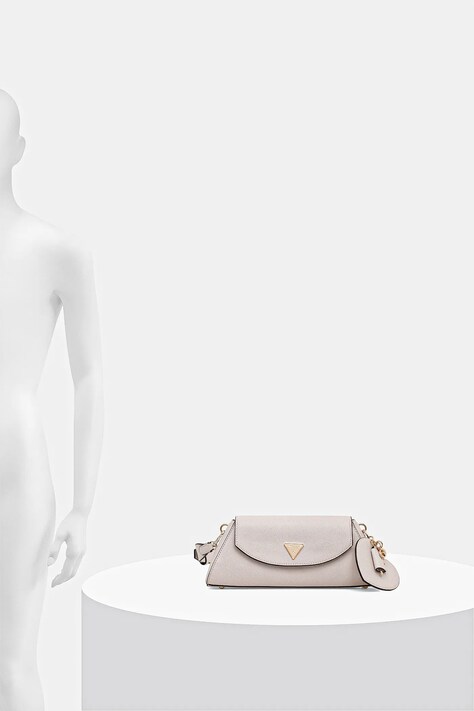 Guess torebka BOLENA kolor beżowy HWZG92 07190