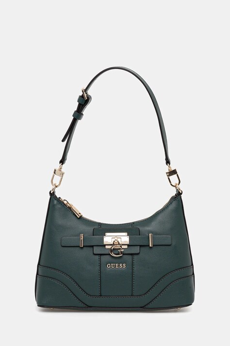 Guess torebka GREYSON kolor zielony HWBG92 06180