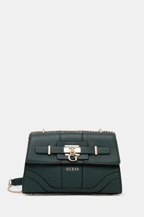 Guess torebka GREYSON kolor zielony HWBG92 06210
