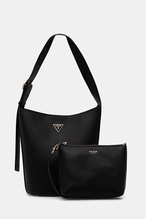 Torba Guess MERIDIAN boja: crna, HWBG69 74040