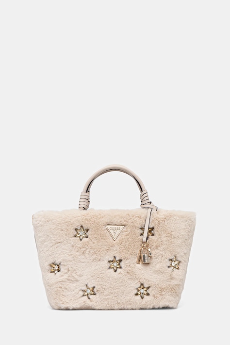 Guess torebka SHAIDA kolor beżowy HWWE81 43220