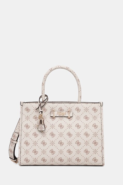 Guess torebka SILIA kolor beżowy HWGP98 90220