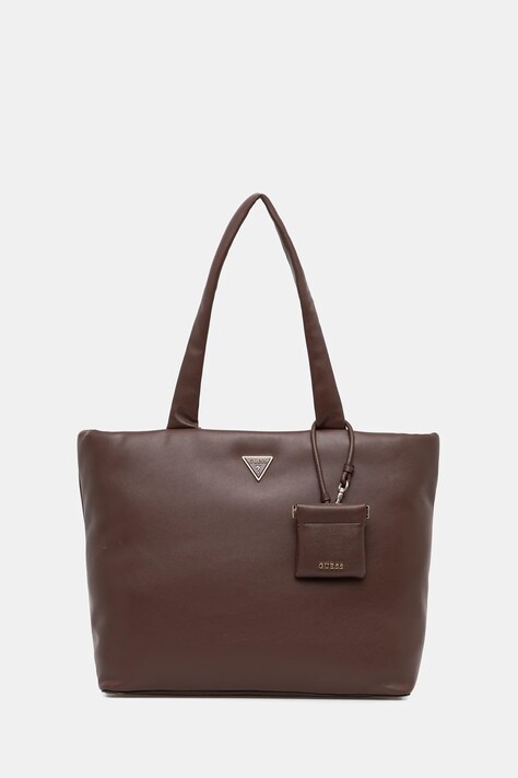 Guess torebka SUNETRA kolor brązowy HWNG75 34230
