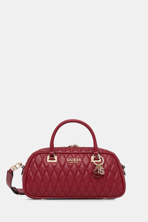 Guess torebka VALLA kolor czerwony HWQG81 22050