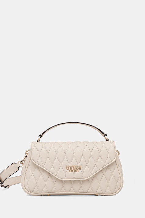 Guess geantă VALLA culoarea bej, HWQG81 22200