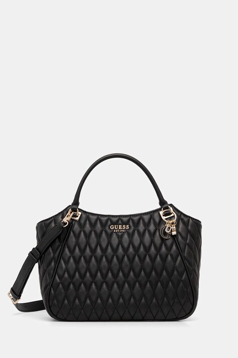 Guess geantă VALLA culoarea negru, HWQG81 22220