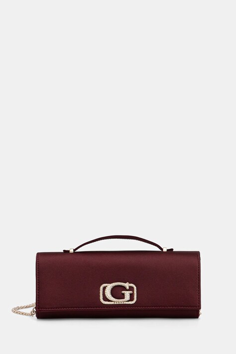 Guess torebka ZALINA kolor bordowy HWSE93 50720