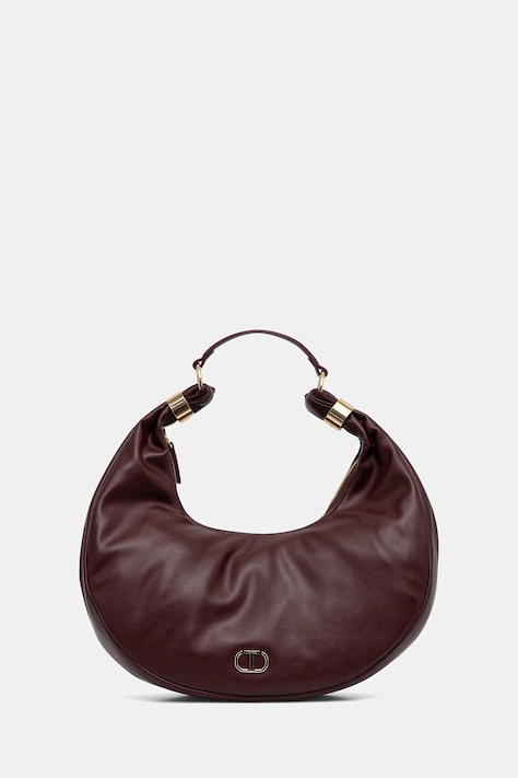 Twinset poșetă culoarea bordo, 252TB7091