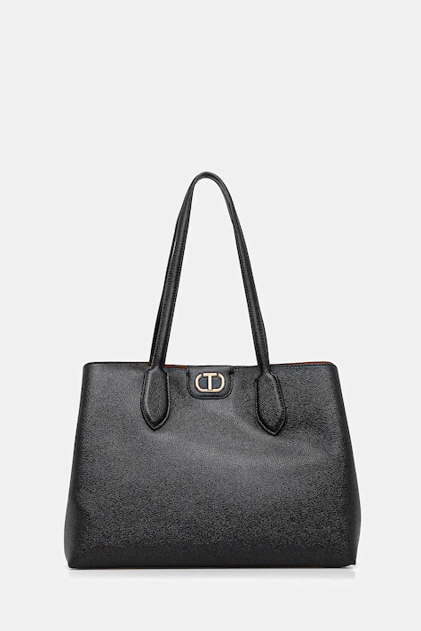 Twinset poșetă culoarea negru, 252TB7150