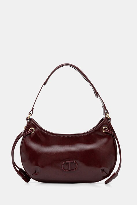 Twinset torebka kolor bordowy 252TB7082