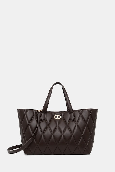 Torbica Twinset rjava barva, 252TB7050