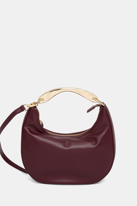 Twinset poșetă culoarea violet, 252TD8160