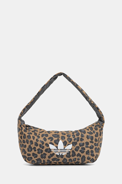 Βαμβακερή τσάντα adidas Originals Leo S Bag χρώμα: μπεζ, JX3198