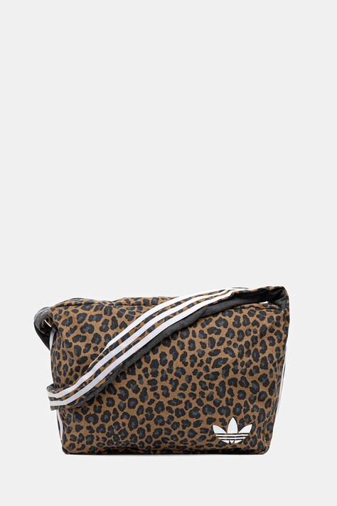 Памучна чанта adidas Originals Leo L Bag в бежово JX3200