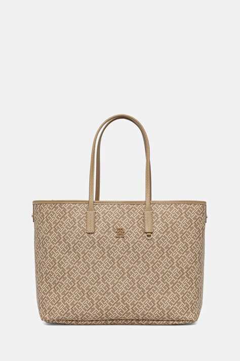 Tommy Hilfiger poșetă culoarea bej, AW0AW17696