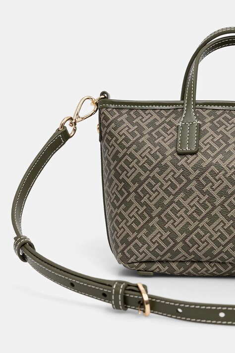 Tommy Hilfiger torebka kolor zielony AW0AW17717
