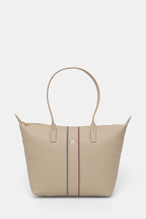 Tommy Hilfiger torebka kolor beżowy AW0AW17999