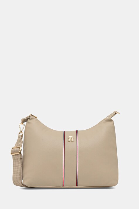 Tommy Hilfiger torebka kolor beżowy AW0AW18000
