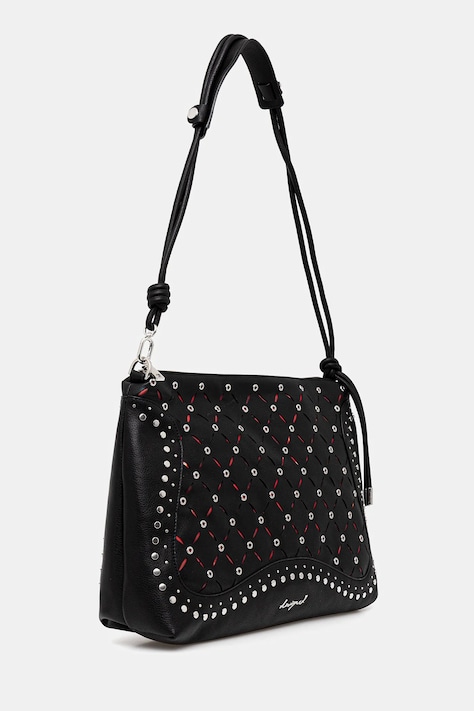 Desigual torebka YANKEE LEIRIA MINI BL kolor czarny 25WAXP37