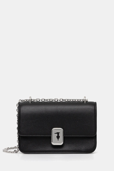 Кожаная сумочка Trussardi цвет чёрный Z603E005980N