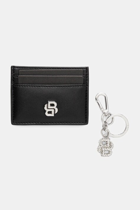 BOSS etui na karty + brelok kolor czarny 50552247