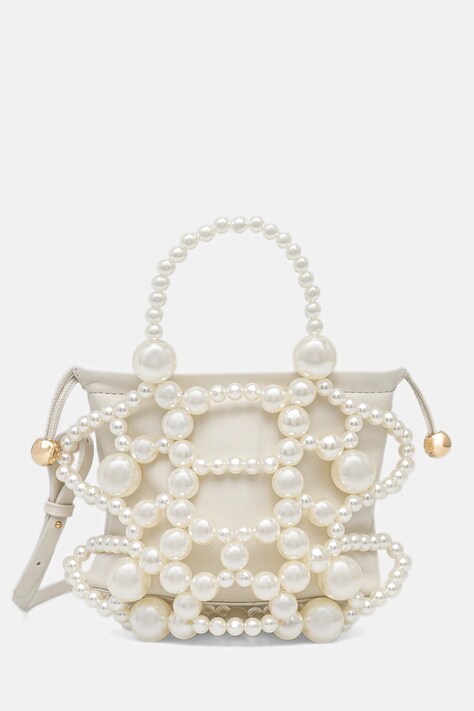 Τσάντα Marella χρώμα: μπεζ, 2523516196200