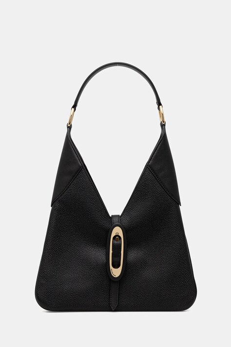 Шкіряна сумочка MICHAEL Michael Kors колір чорний 30F5GQ8L6L