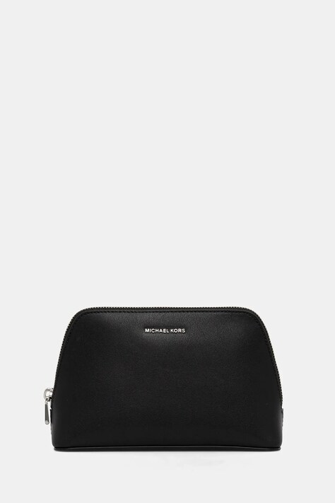 Кожаная косметичка MICHAEL Michael Kors цвет чёрный 32F5SJ6T2T