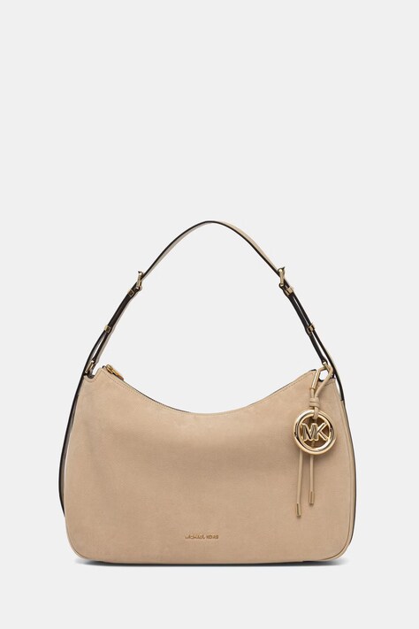MICHAEL Michael Kors torebka hobo damska beżowa 30F5GY5M2L