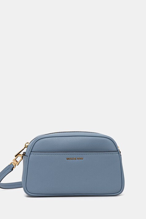 MICHAEL Michael Kors torebka skórzana kolor niebieski 32F5GJ6C5L