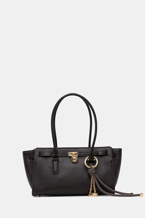 MICHAEL Michael Kors poșetă de piele culoarea maro, 30F5GNXT0L