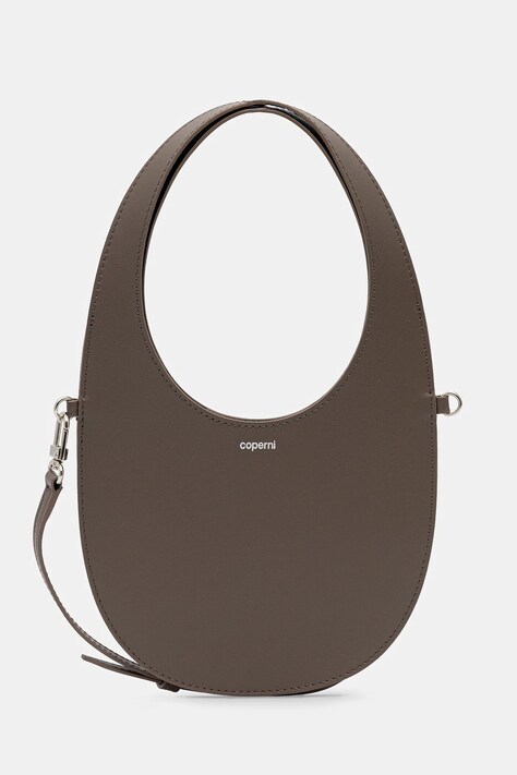 Coperni torebka skórzana Mini Swipe Tote kolor brązowy COPBA115F6004