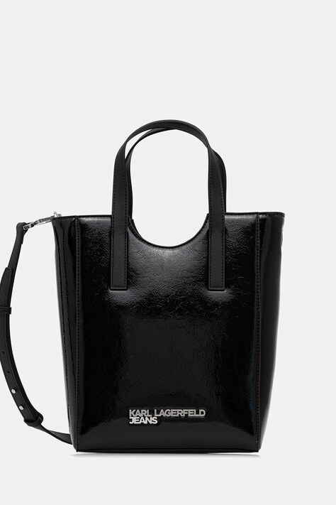 Karl Lagerfeld Jeans geantă culoarea negru, A4W30168